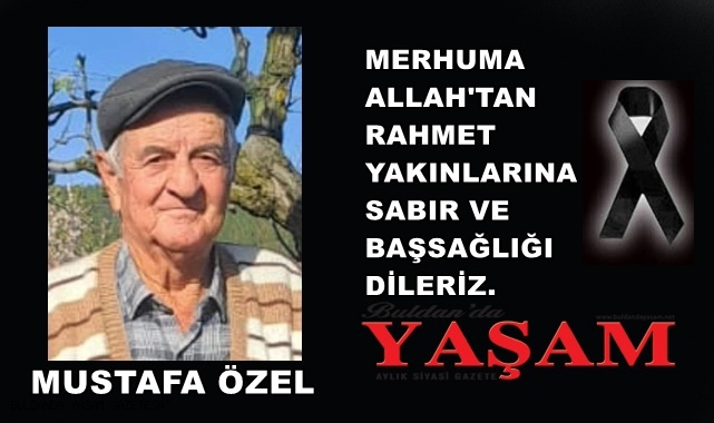 10 KASIM 2024 – MUSTAFA KEMAL ÖZEL