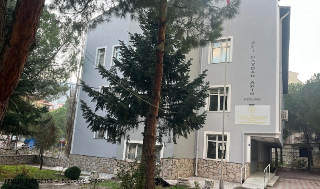 ALİ HAYDAR AKIN KÜTÜPHANESİ YIKILACAK