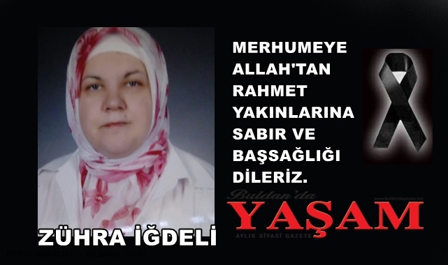 29 MART 2025- ZÜHRA İĞDELİ