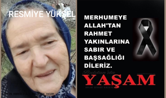 13 NİSAN 20025 - RESMİYE YÜKSEL