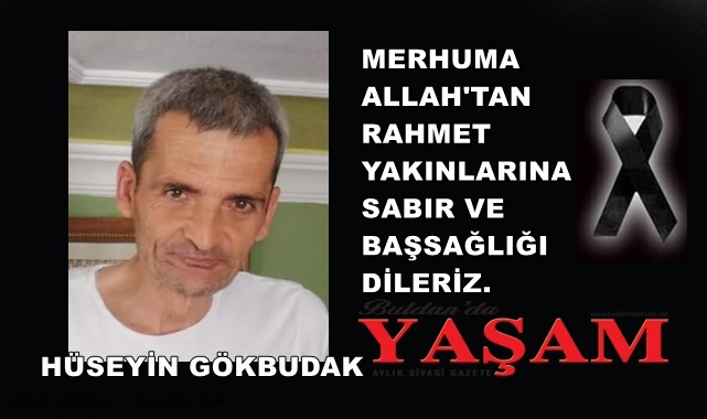 13 NİSAN 2025 - HÜSEYİN GÖKBUDAK