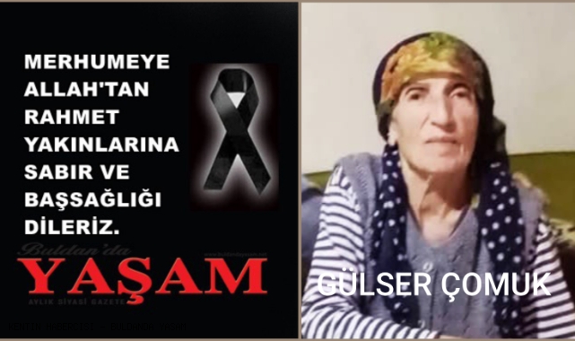 25 NİSAN 2025 - GÜLSER ÇOMUK