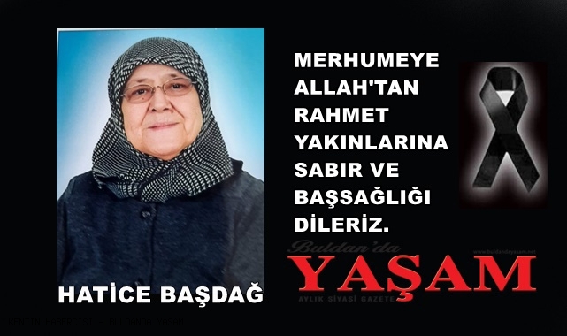 6 NİSAN 2025 – HATİCE BAŞDAĞ