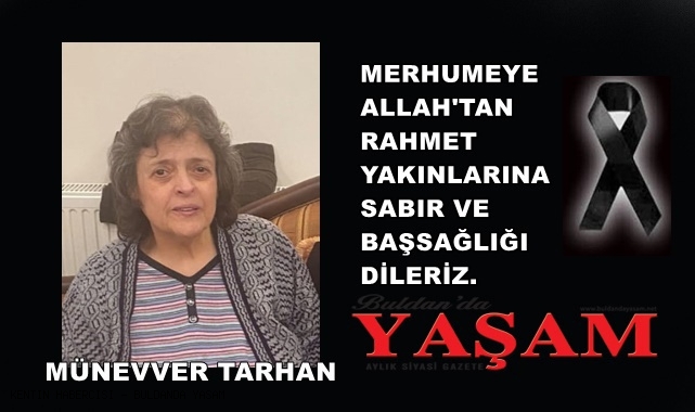 8 NİSAN 2025 – MÜNEVVER TARHAN