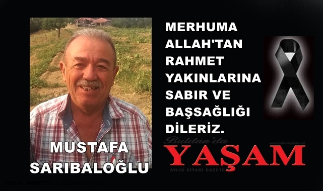 9 NİSAN 2025 – MUSTAFA SARIBALOĞLU