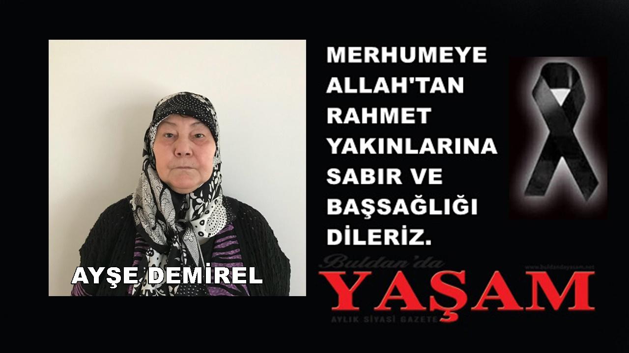 23 MAYIS 2026 – AYŞE DEMİREL