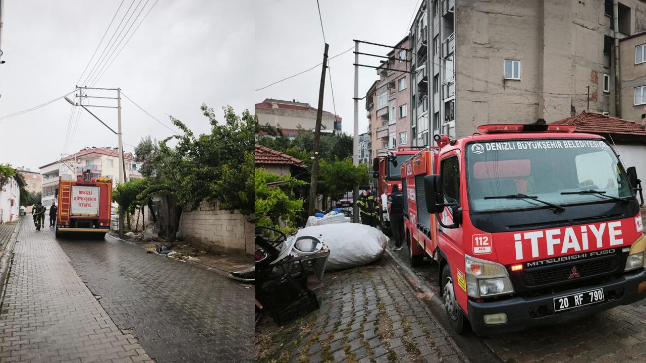 YOĞUN KOKU VE DUMAN PANİĞE YOL AÇTI