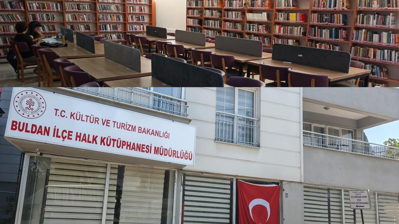 KÜTÜPHANE YENİ YERİNE TAŞINDI